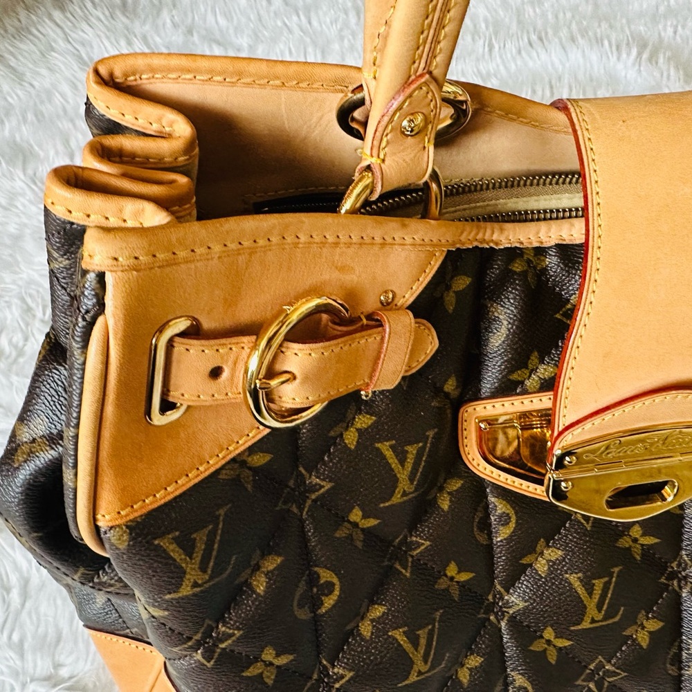 Louis Vuitton Brown and Tan Quilted Shoulder Bag - Picture 10 of 15